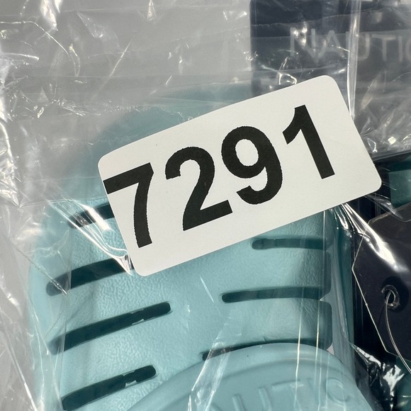 Nautica River Edge Toddler Clogs Size 9 Real Aqua Blue KA3607G Water Shoes NEW - Picture 7 of 7